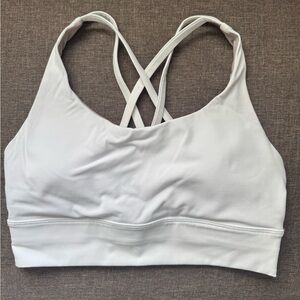 Lululemon Athletica White Sports Bra